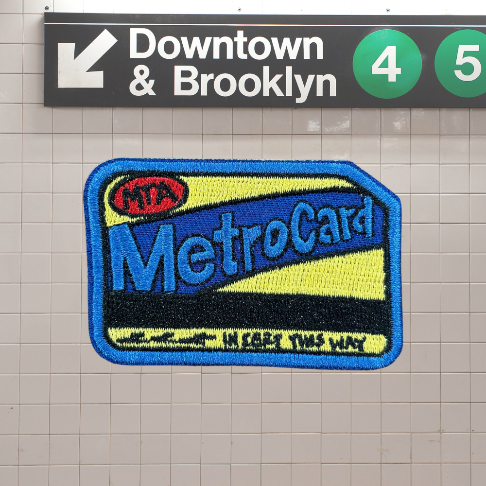 METRO CARD PATCH