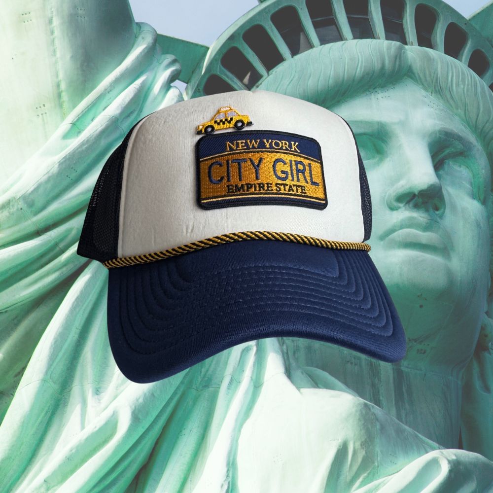 CITY GIRL TAXI TRUCKER HAT