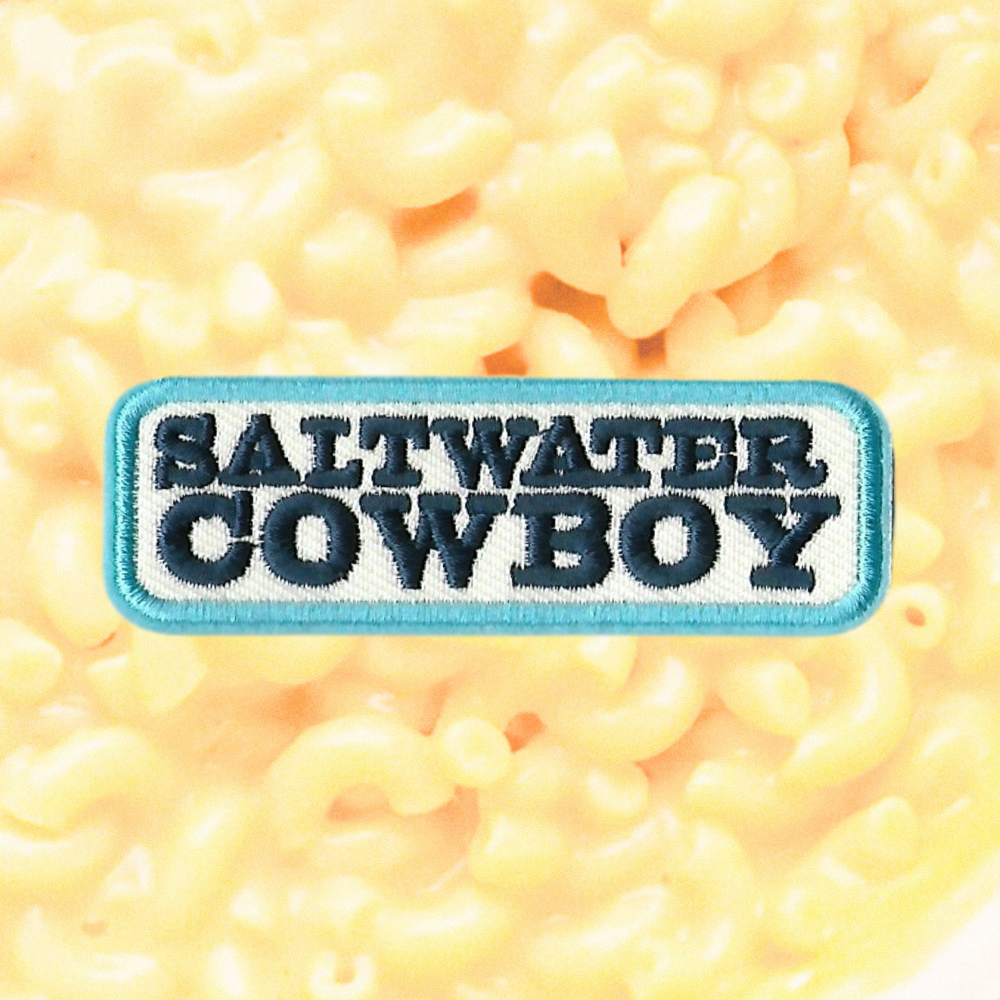 SALTWATER COWBOY PATCH