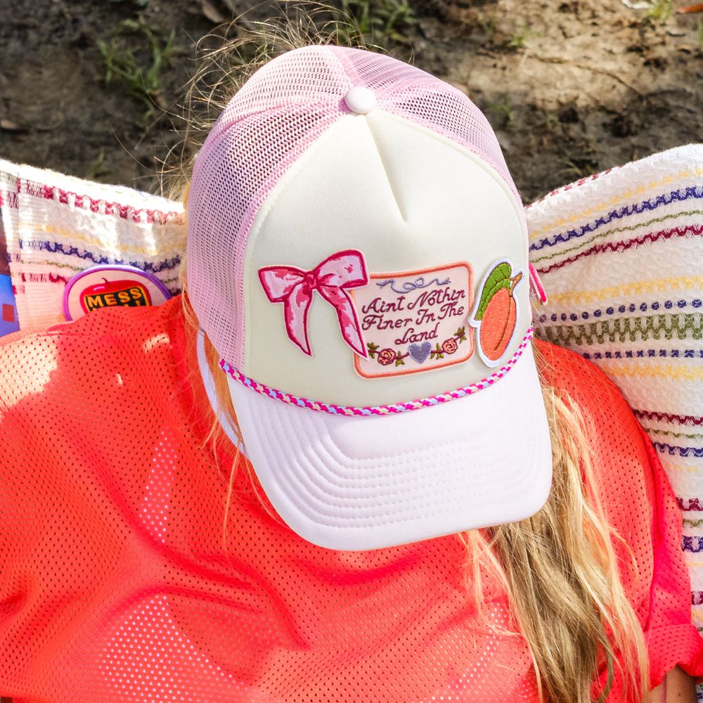 AIN'T NOTHIN' FINER TRUCKER HAT