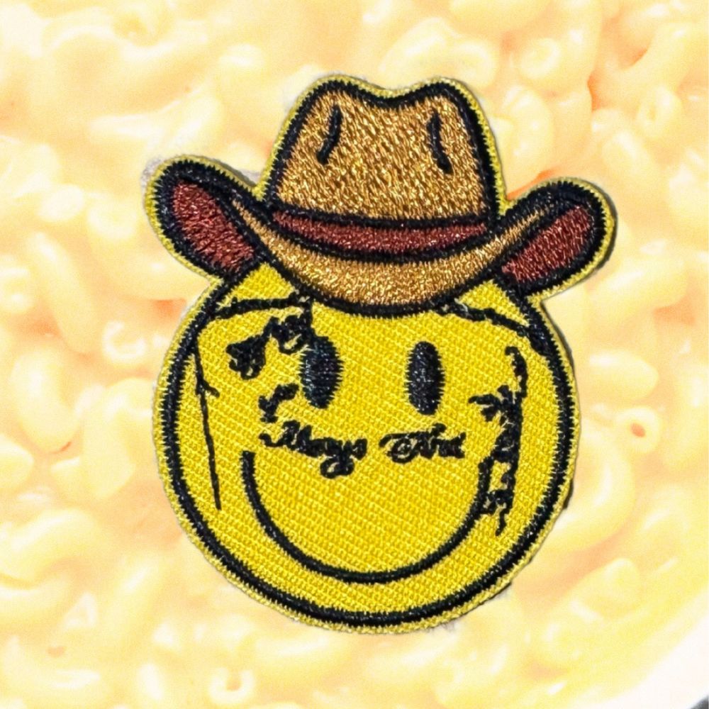 POST MALONE COWBOY SMILE PATCH