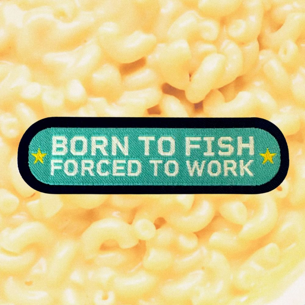 BORN TO FISH PATCH