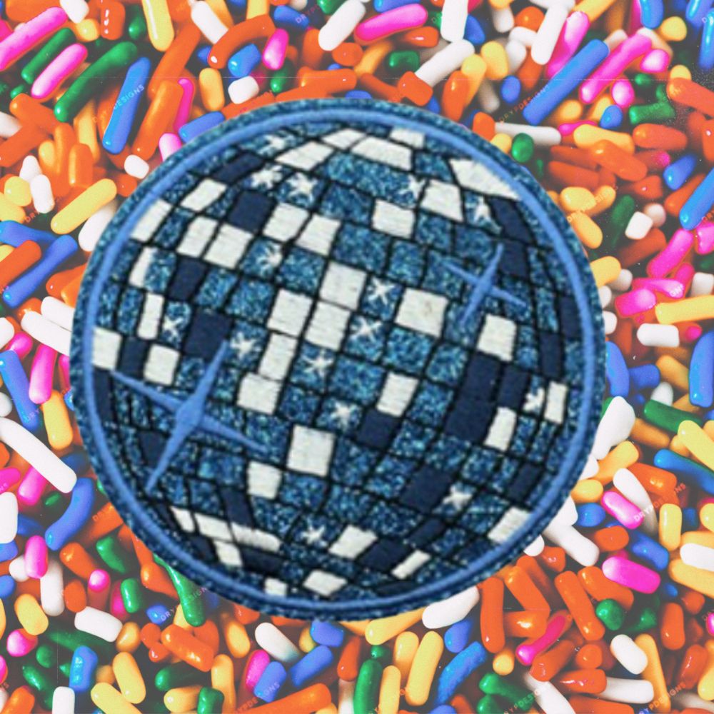 COLOR DISCO BALL PATCHES