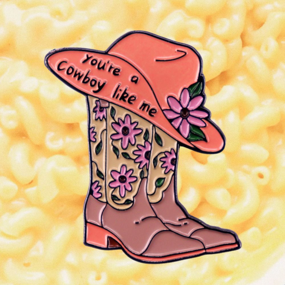 COWBOY LIKE ME PIN