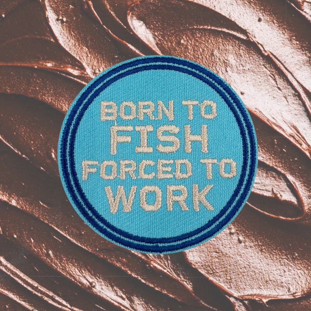 BORN TO FISH PATCH