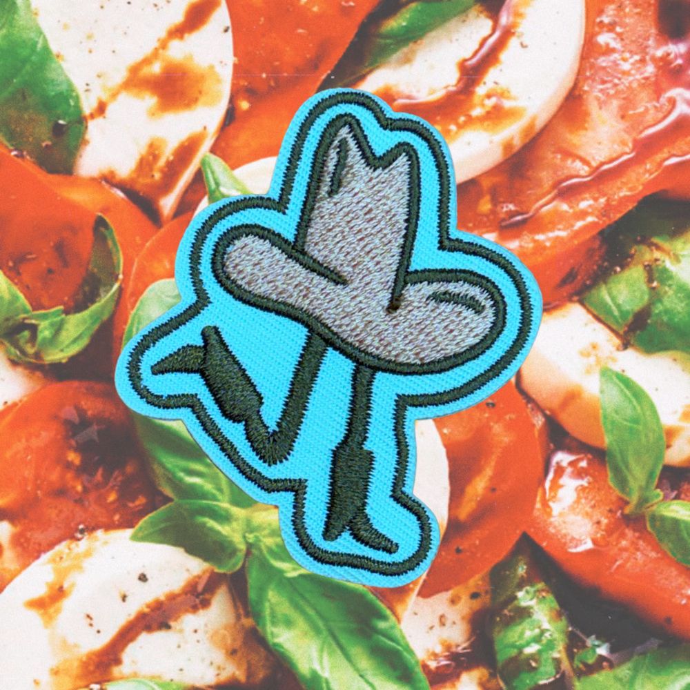 COWBOY HAT WITH BOOTS PATCH