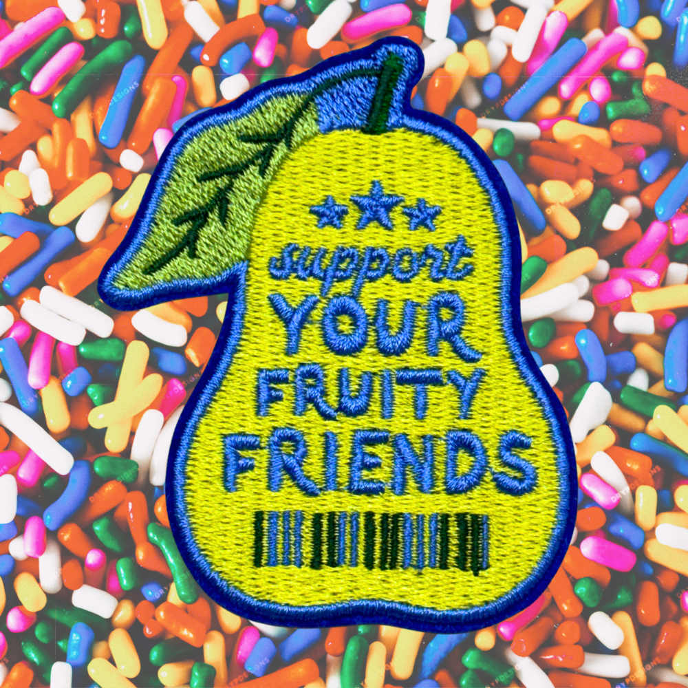 FRUIT STICKER PATCHES