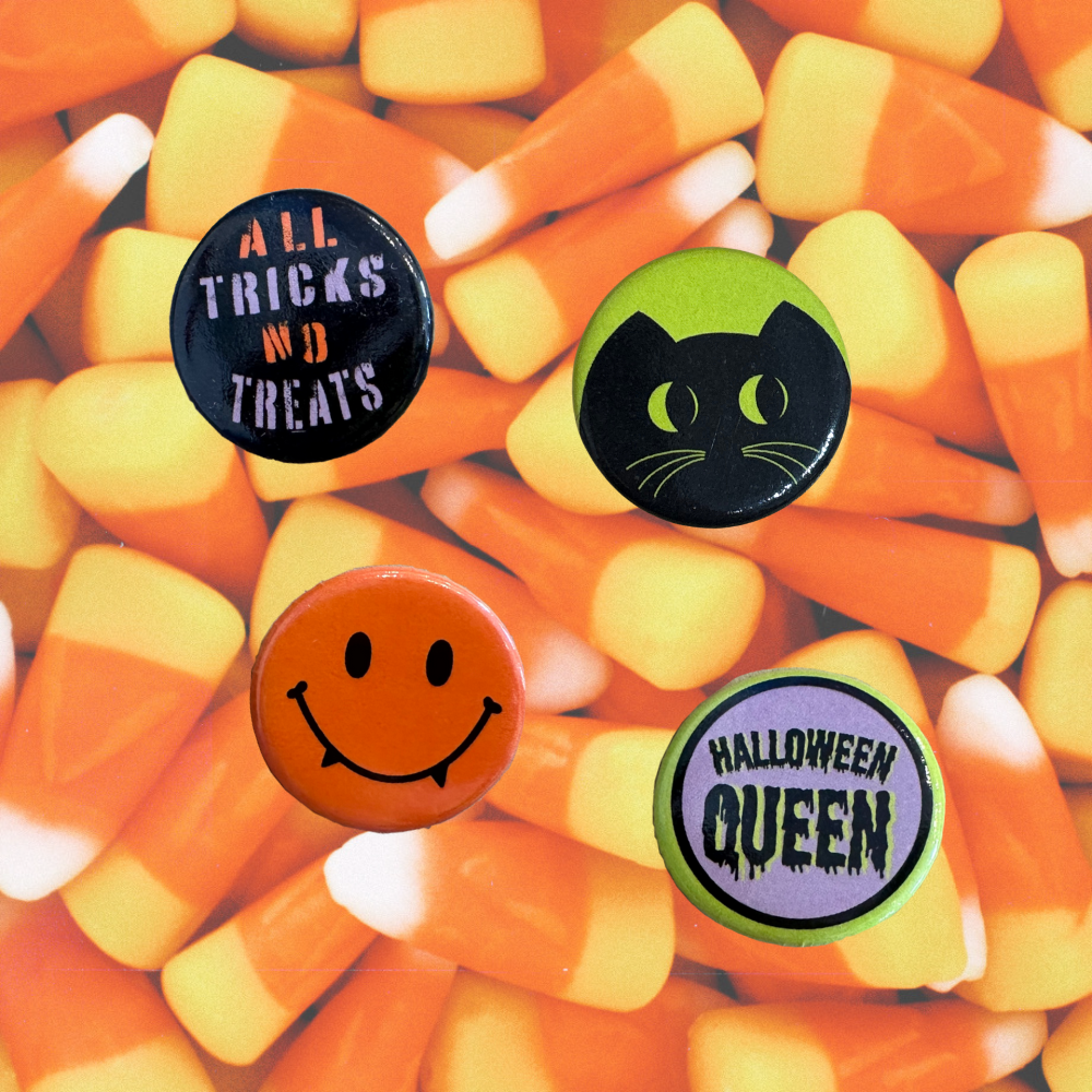BOO CREW BUTTON PACK (SET OF 4)