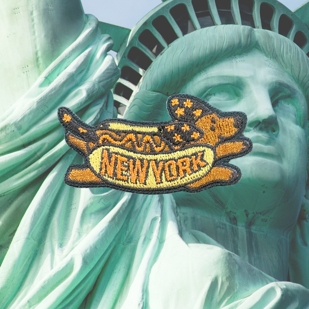 NEW YORK HOT DOG PATCH