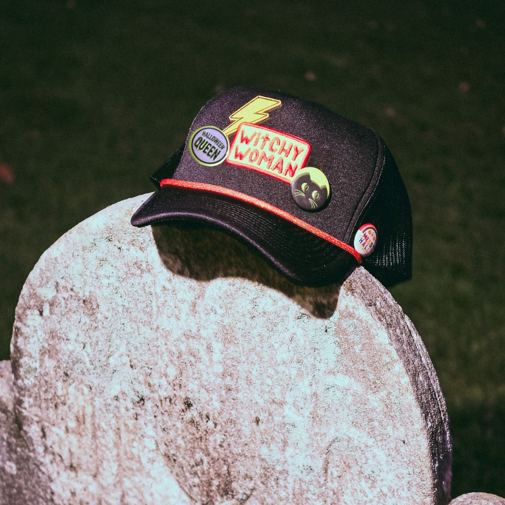 WITCHY WOMAN TRUCKER HAT