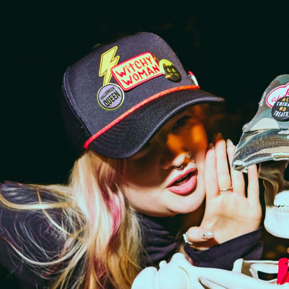 WITCHY WOMAN TRUCKER HAT