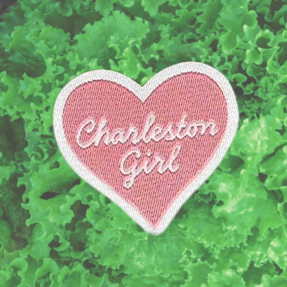 CHARLESTON GIRL HEART PATCH
