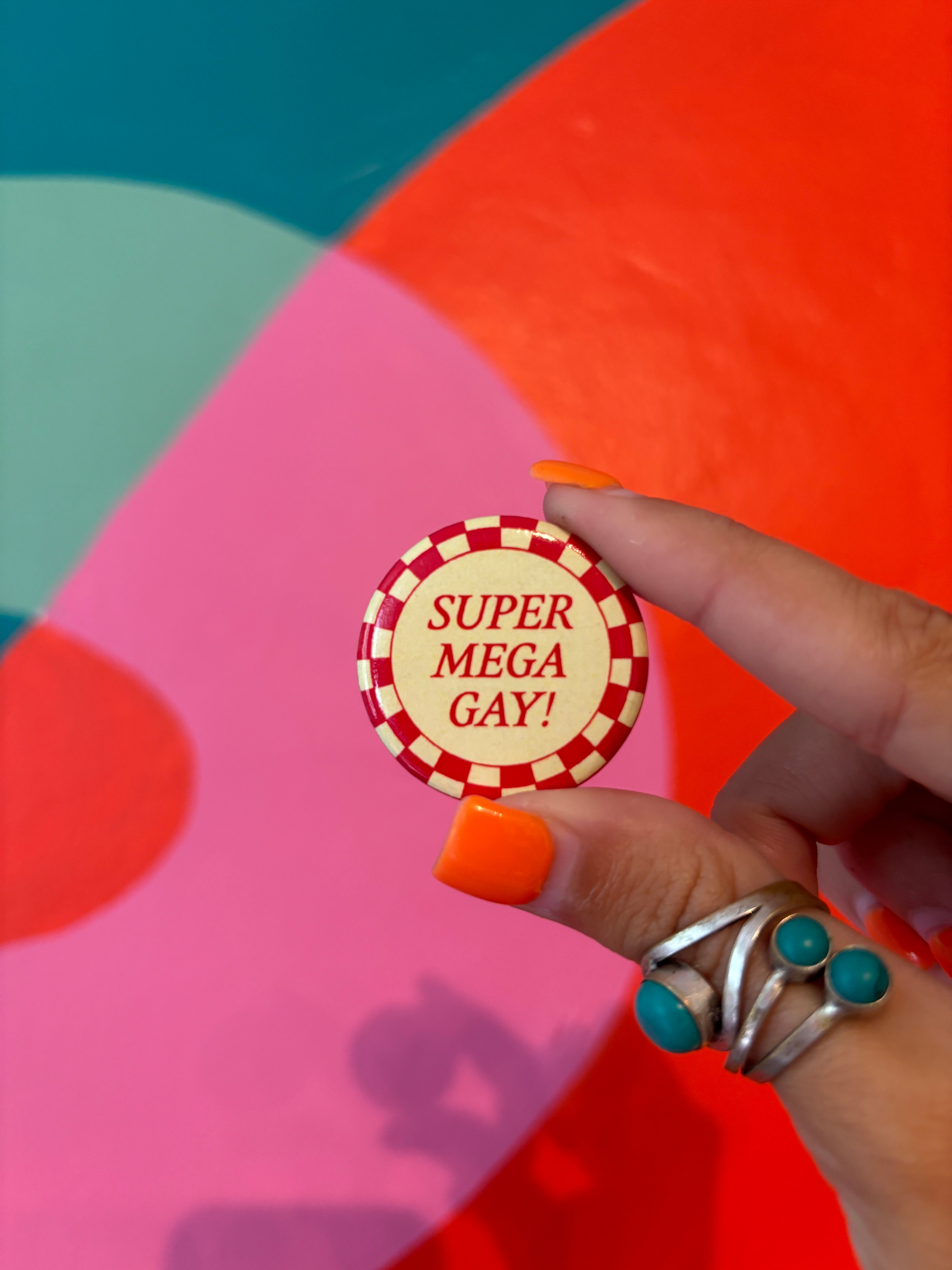 MEGA GAY BUTTON