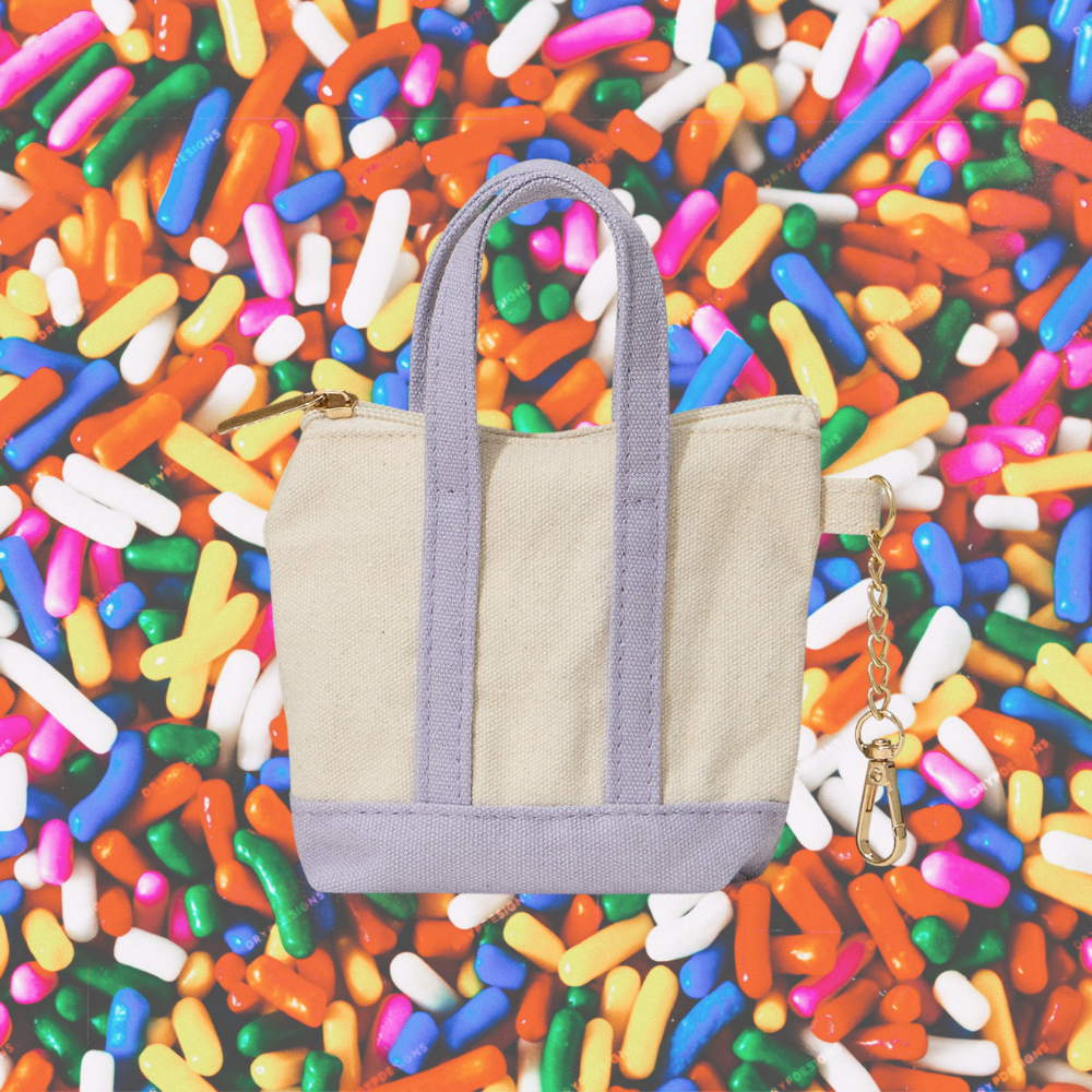 TOTE BAG KEYCHAIN