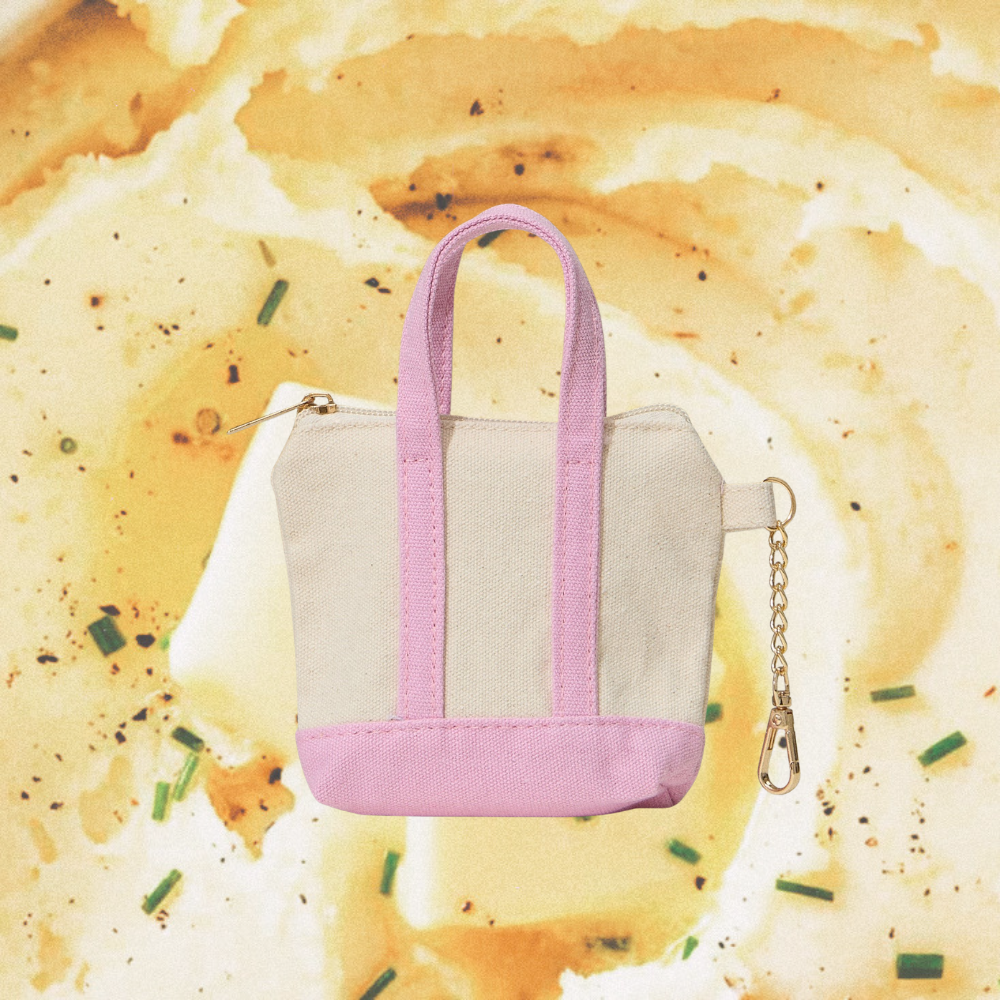 TOTE BAG KEYCHAIN